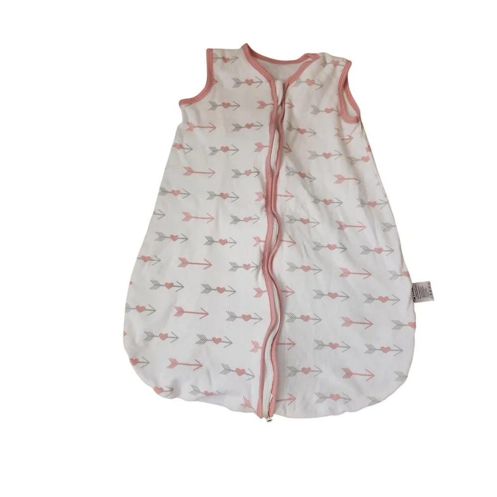 3-6 Month 5 Piece Spring Baby Girl Clothing Lot Bundle One pieces Sleep Sack